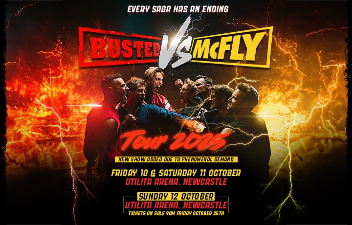 Busted Vs McFly | Utilita Arena